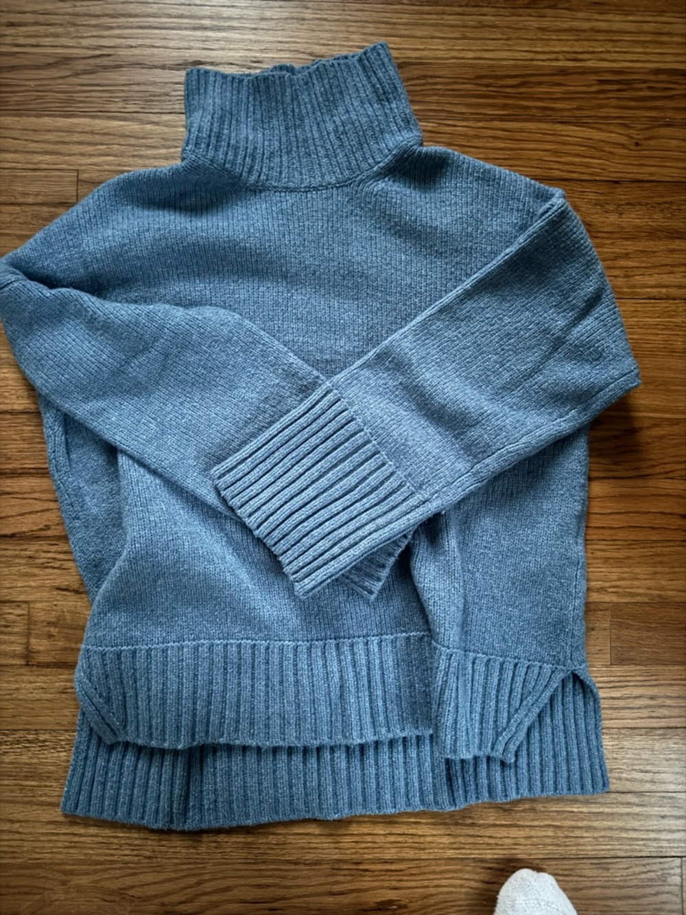Abercrombie & Fitch Dusty Blue Turtleneck Sweater